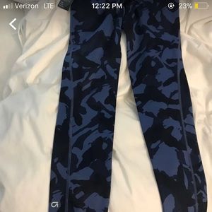 gapfit brand new never worn camo leggings!!